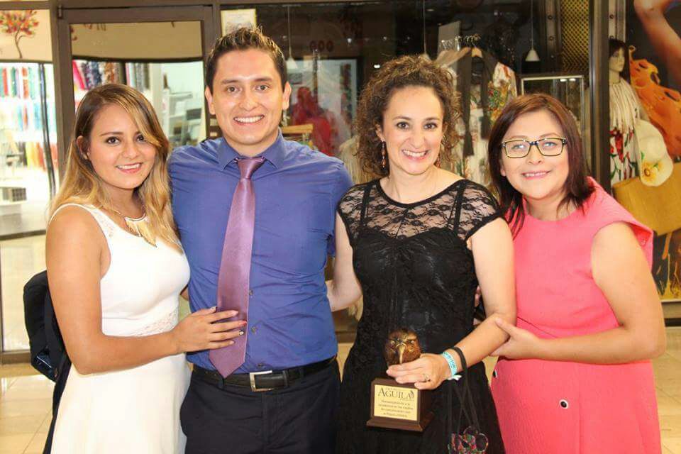 De izquierda a derecha: Gaby y Lancerio.