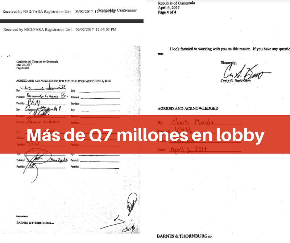 US$80 mil al mes, el costo del cabildeo contratado por el Gobierno y diputados del Congreso de Guatemala<span class="wtr-time-wrap after-title">Lectura de <span class="wtr-time-number">1</span> min.</span>