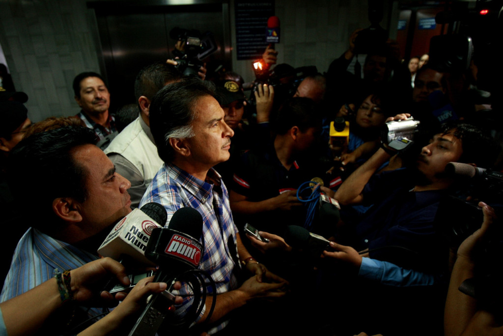Expreidente Alfonso Portillo fue condenado por lavado de dinero. Foto: Fabricio Alonzo.